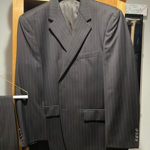 Men’s chaps pinstriped suit